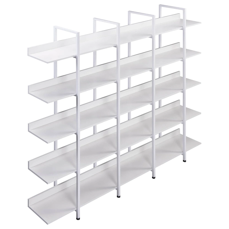 5 Tier Bookcase Home Office Open Bookshelf