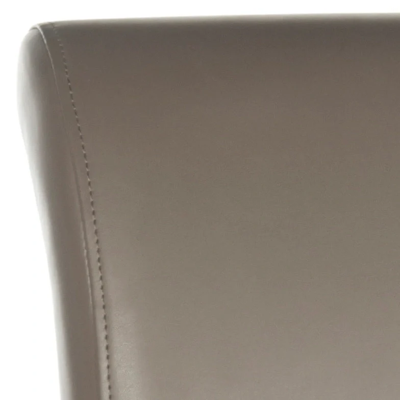 SAFAVIEH Jenelle Black Faux Leather 23-inch Counter Stool - 18.7 W x 23 D x 36.4 H - 19Wx23Dx36H