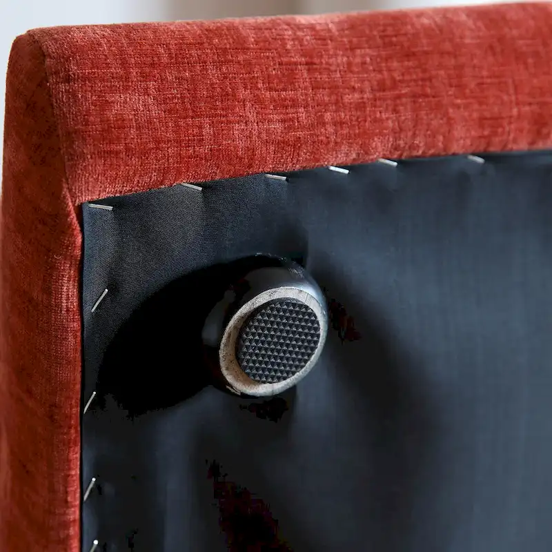 Mid-Century Modern Large 4 Seater Couch, Chenille Sectional Sofa 4 Seats Modular Couches with Thick Cushion