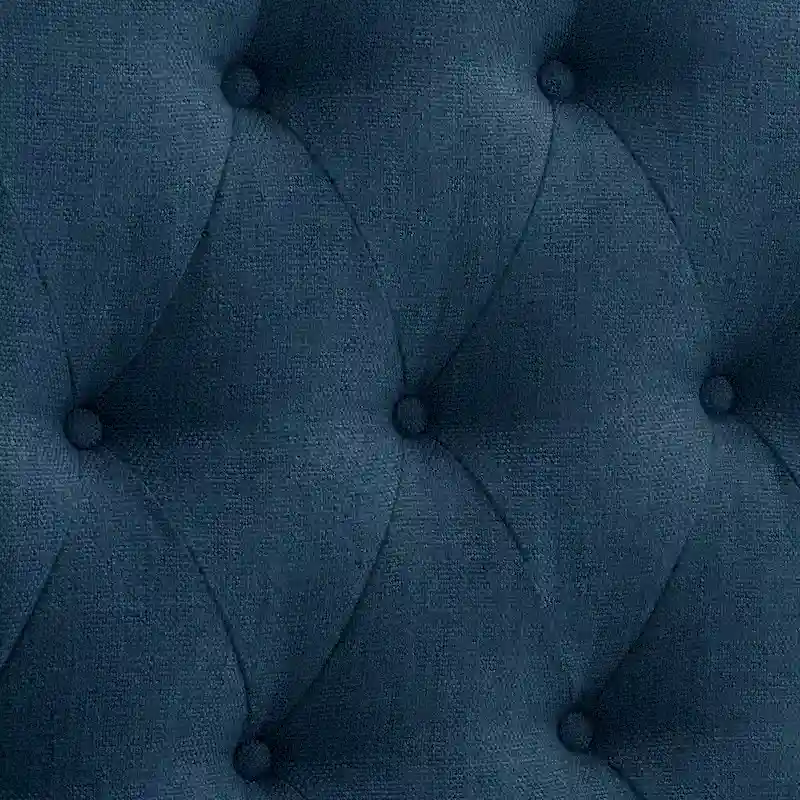 Diamond Tufted Fabric Arched Panel Headboard - Twin