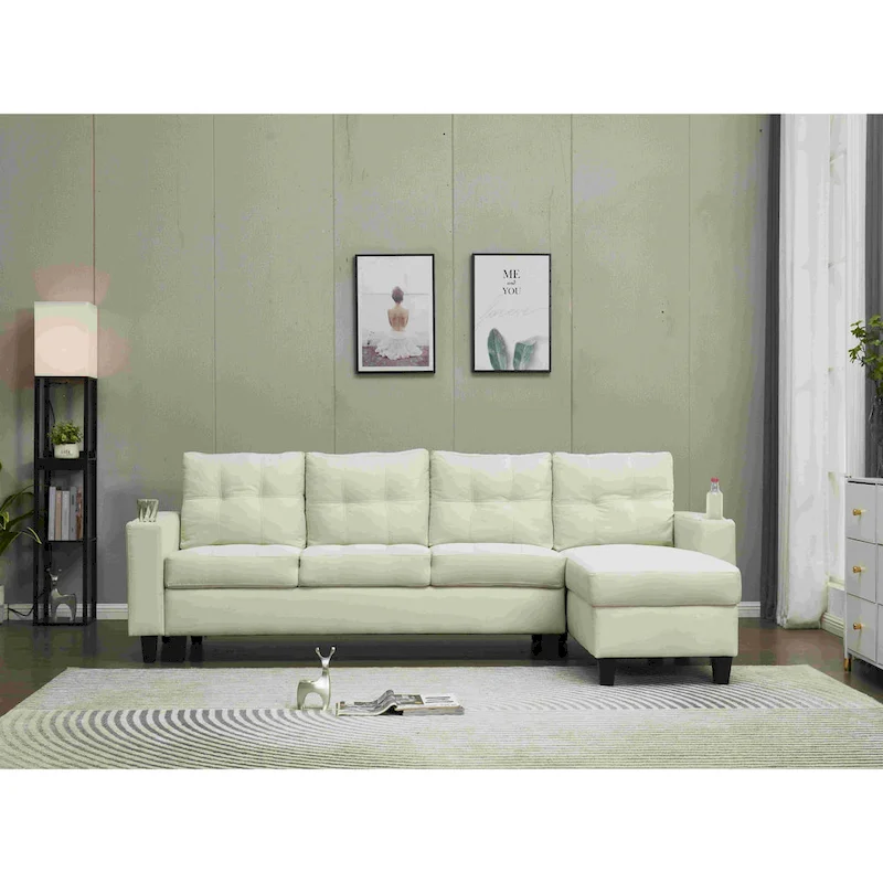 Reversible Chaise Sectional Sofa