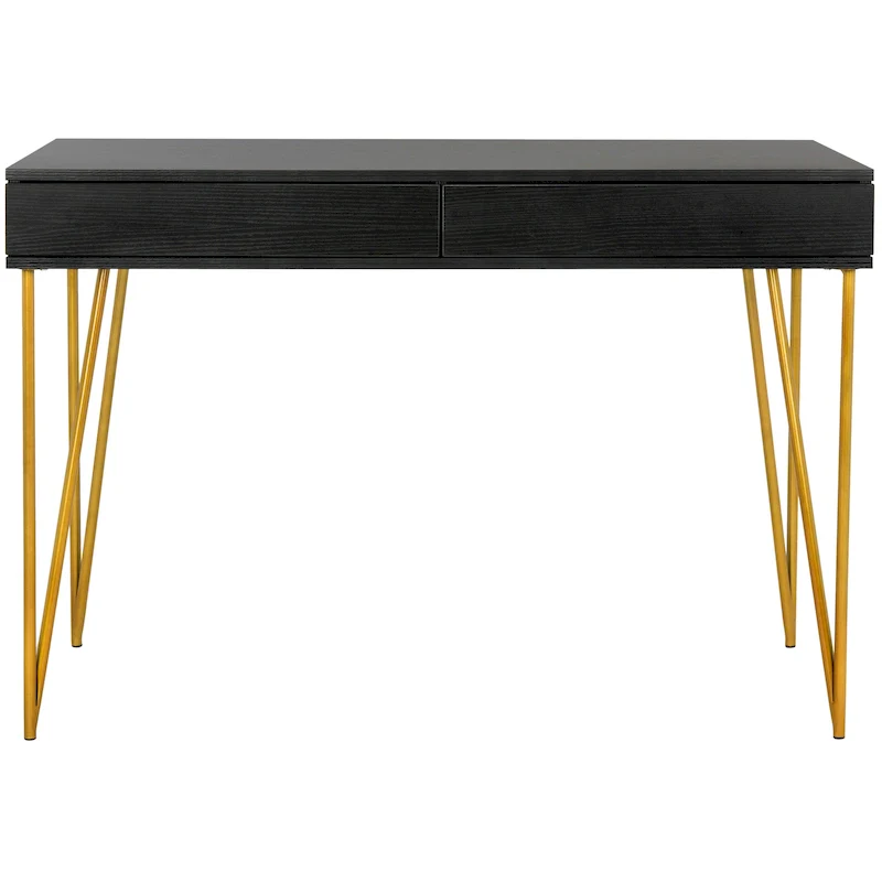 SAFAVIEH Ladonna Pine Natural 2-Drawer Desk