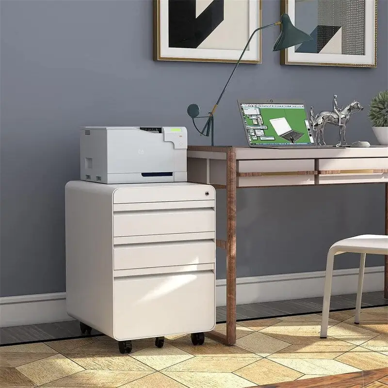3 Drawer Mobile File Cabinet