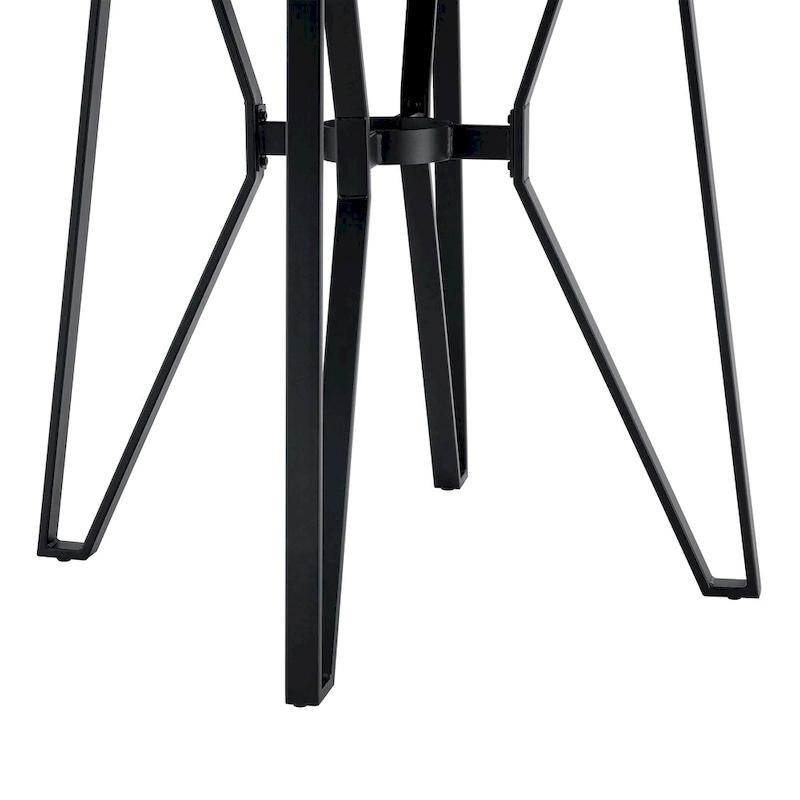 Christopher Knight Home Round Wood Bar Table with Metal Base - 46.85 W x 46.85 D x 36 H