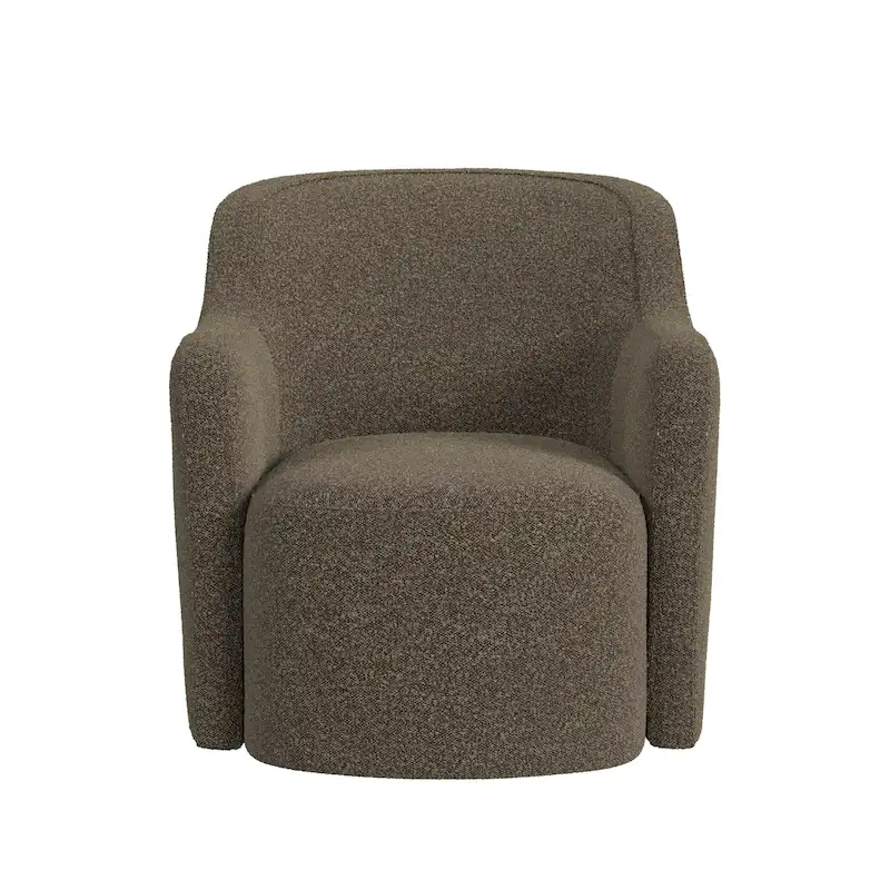 HomePop Upholstered Swivel Accent Chair
