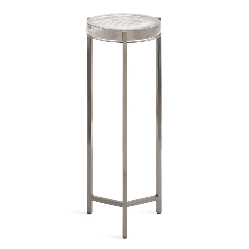 Kate and Laurel Aguilar Glam Drink Table - 9x9x23