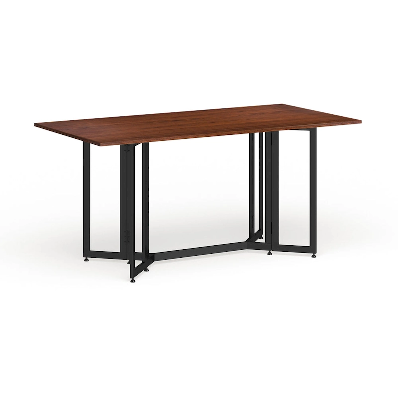 SEI Furniture Driness Drop Leaf Console to Dining Table - Black