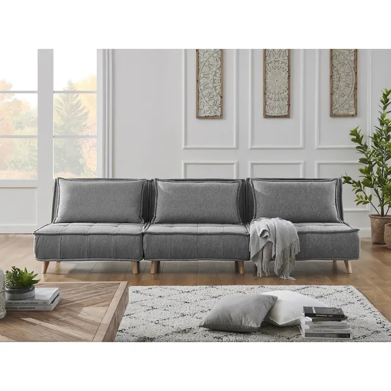 Modern Modular Convertible Sofa Chair
