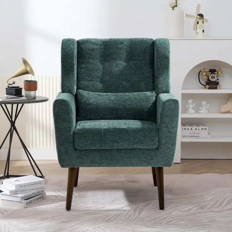 Modern Accent Chair Comfy Reading Chair Lounge Armchair