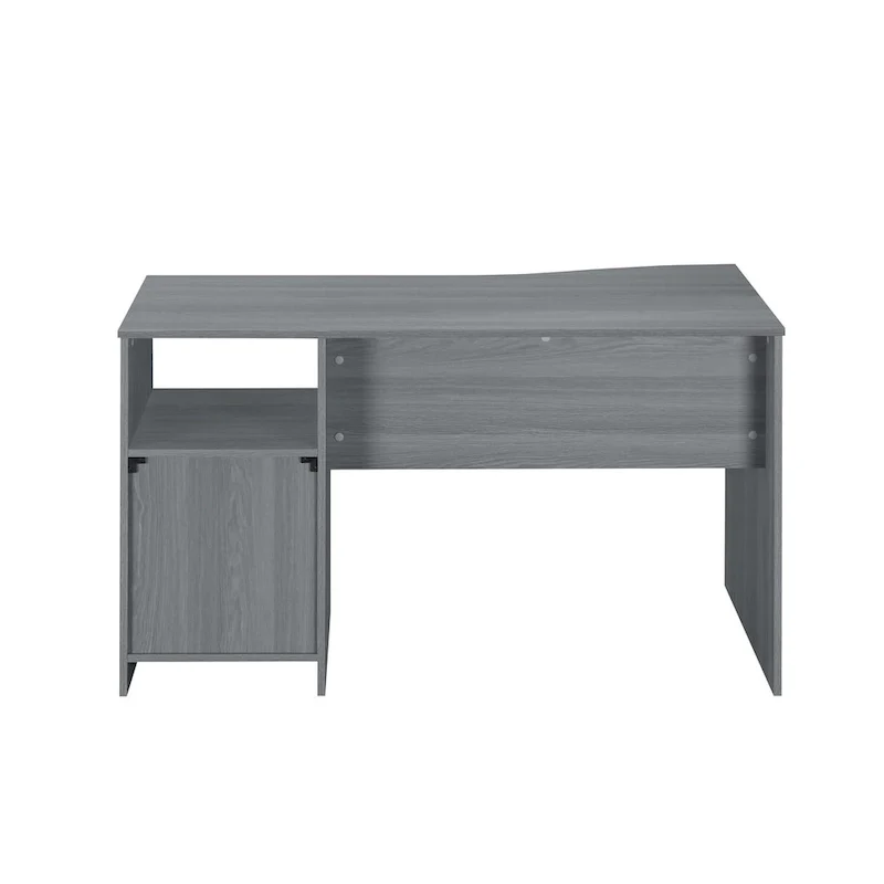 Modern Designs Classic 3-Drawer Computer Desk - Grey