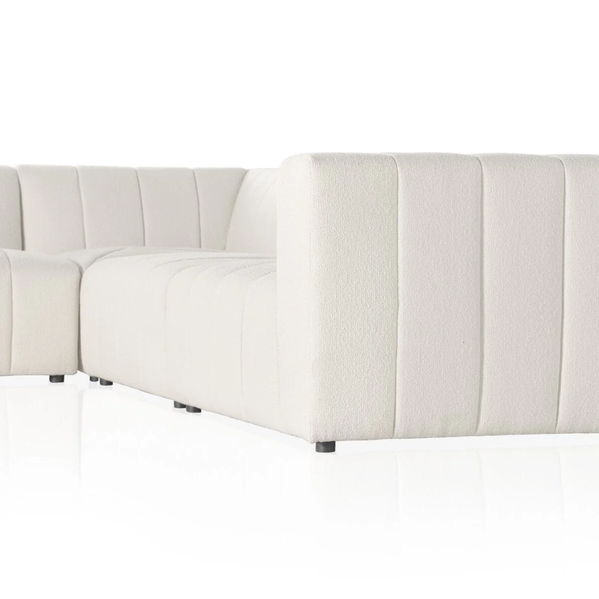 Langham Channeled Sectional/5 Pieces.