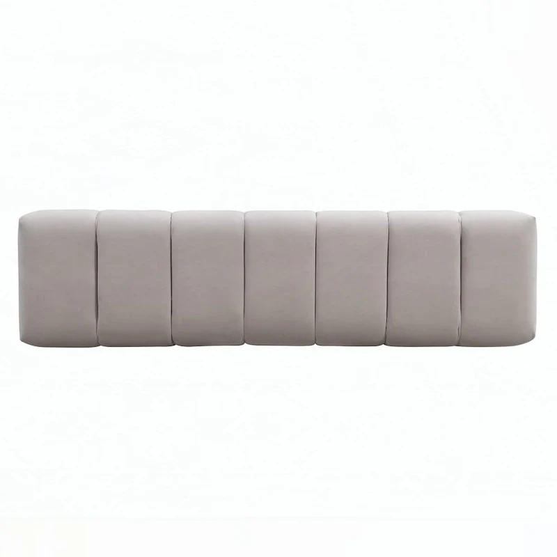 No-Assembly End of Bed Entryway Bench Ottoman