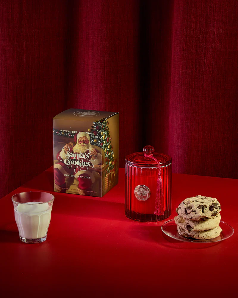 Wavertree & London Candle Santa's Cookies 75hrs 410g