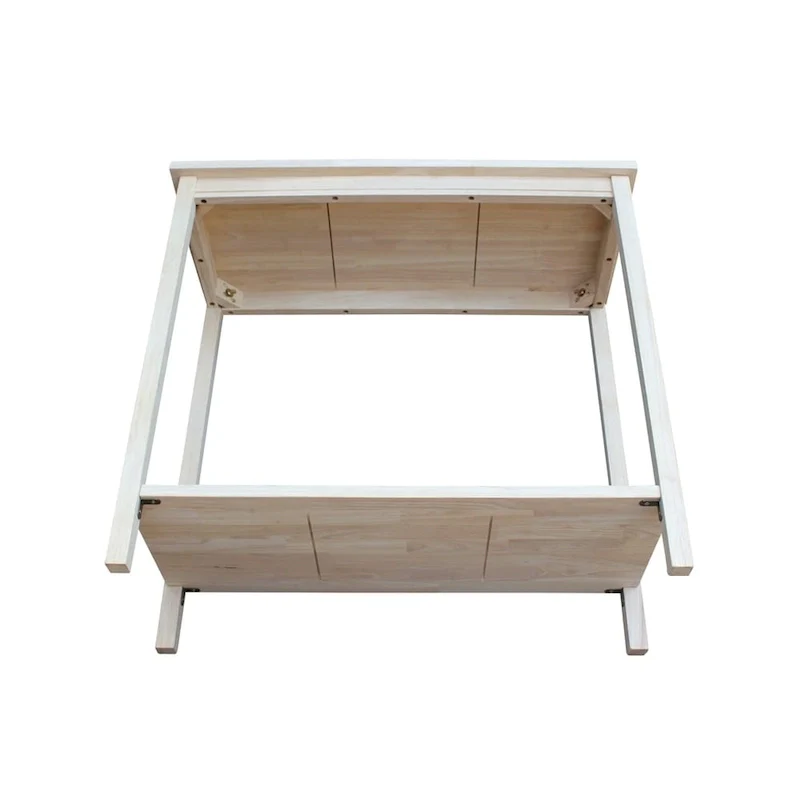 The Gray Barn Moonshine Unfinished Accent Table