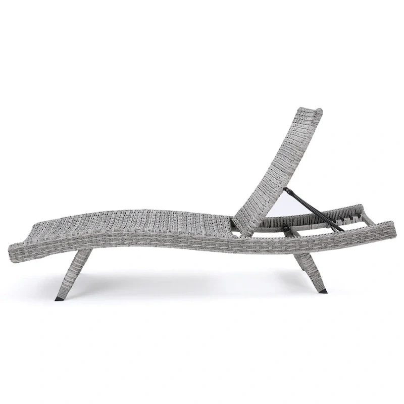 Crete Wicker Chaise Lounge