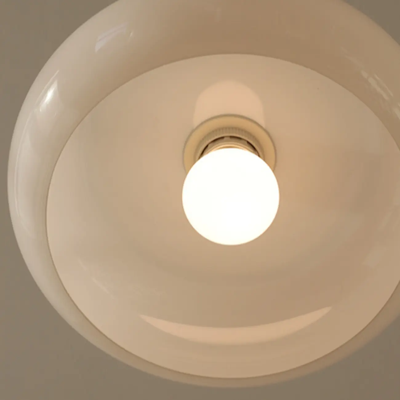 Modern Glass Silver Geometric Kitchen Pendant Light