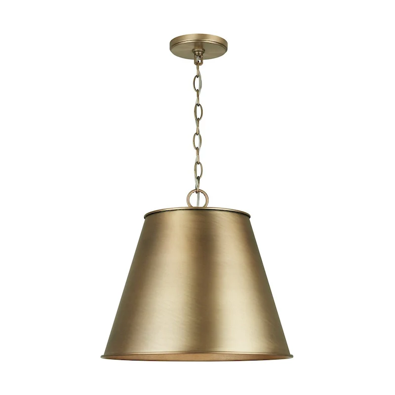 Welker 1-light Aged Brass Hanging Pendant