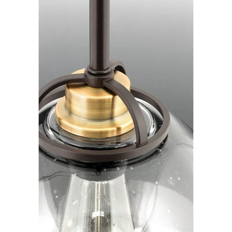 Progress Lighting Chronicle Bronze Steel 1-light Mini Pendant - N/A