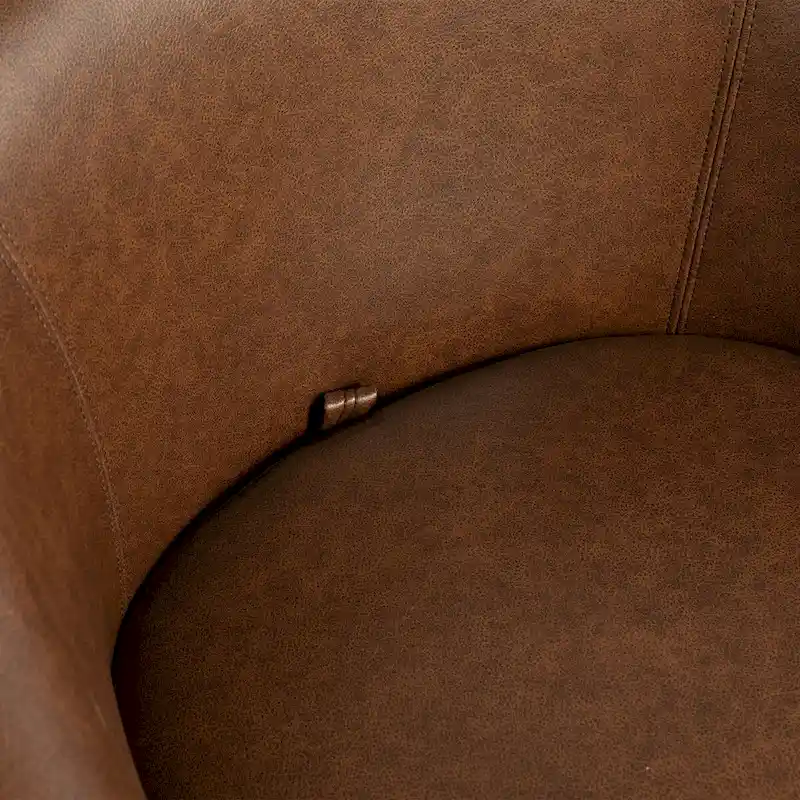 Modern Living Room Swivel Barrel Armchair