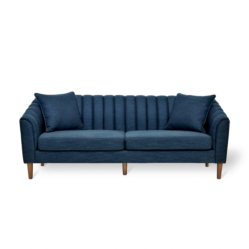 Ansonia Channel-tufted Sofa by Christopher Knight Home