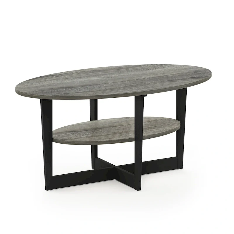 Furinno JAYA Oval Coffee Table