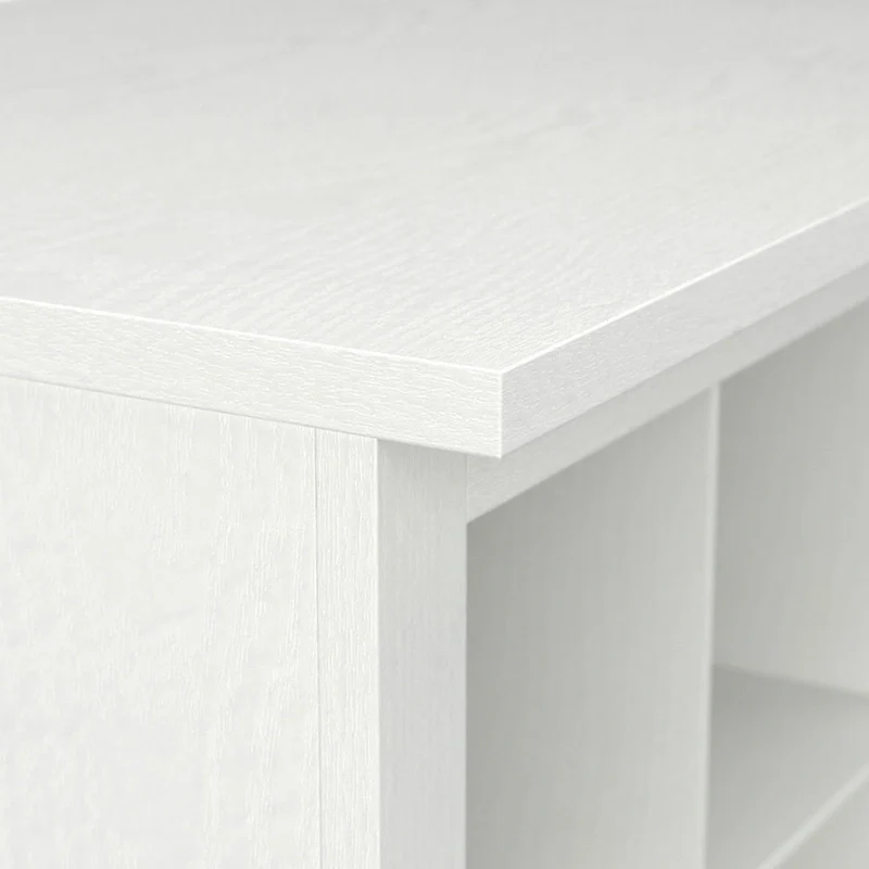 Woodland 24W Small Shoe Bench with Shelves by Bush Furniture