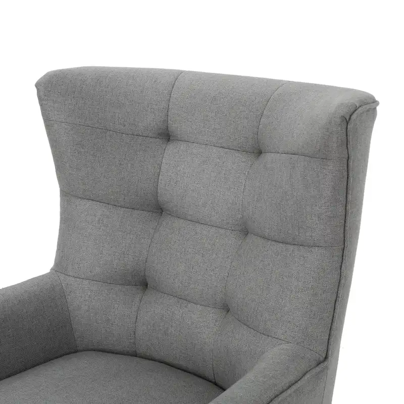 Grey 32.5  High Back Wingback Chair