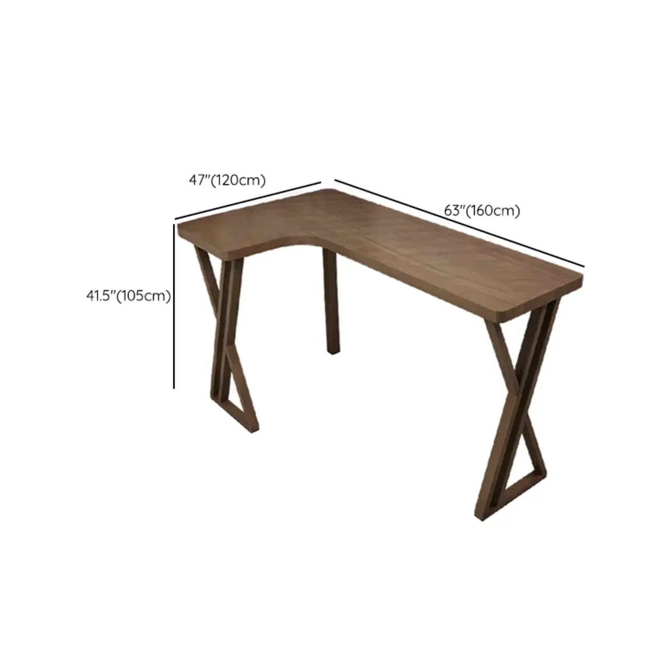 Smooth Brown Wooden Free Foam Bar Tables