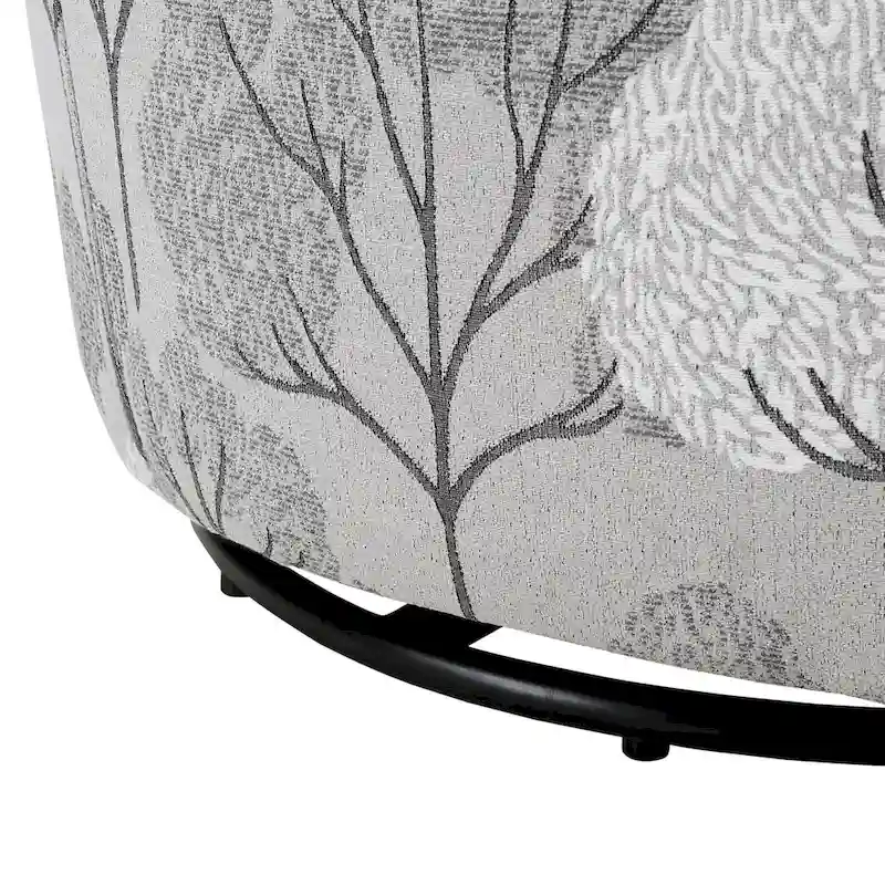 Swivel Glider Barrel Chair