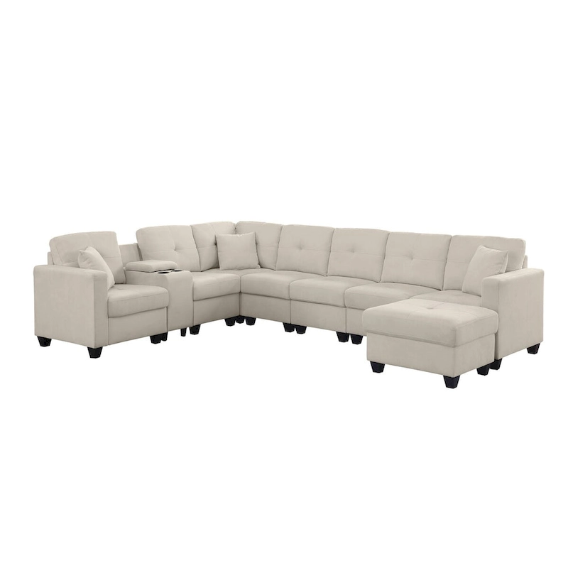 Velvet Modular Sectional Sofa