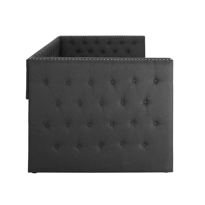 Upholstered Daybed With Drawers