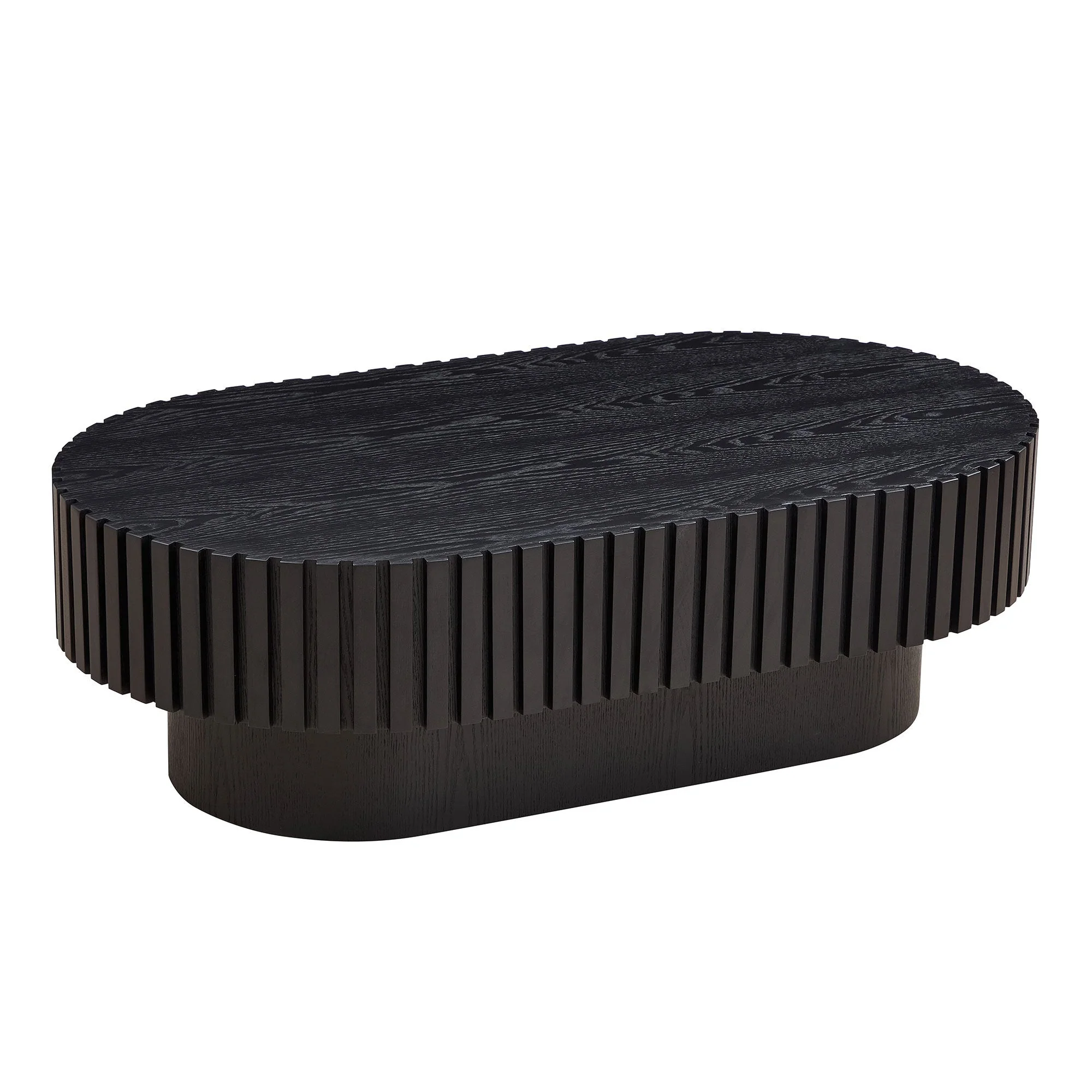 Walker Edison | Reeded Modern Handcraft Coffee Table