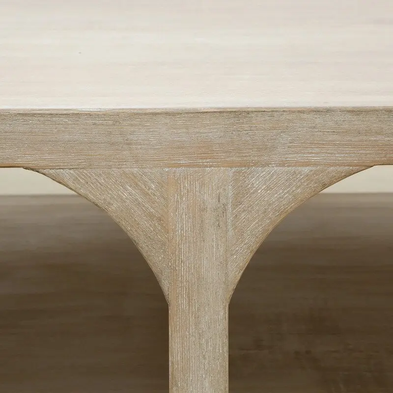 White Wash Reclaimed Wood Coffee Table - 67