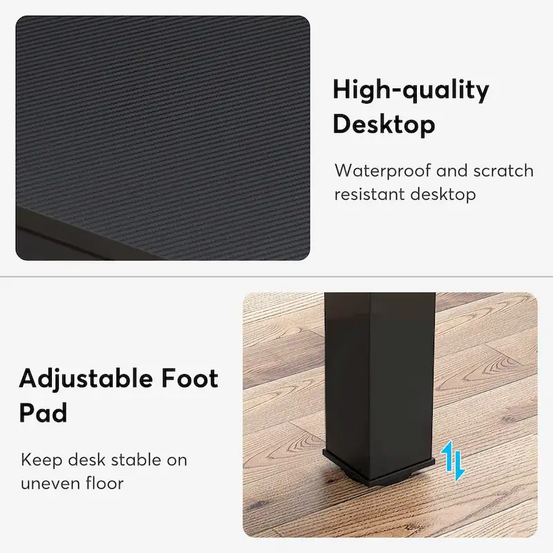 78.7 Inches Extra Long Computer Desk 2 Person Desk Large Writing Desk