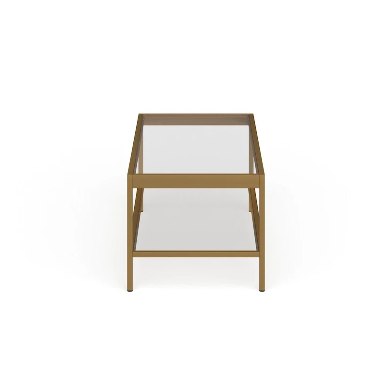 Metal and Glass Coffee Table