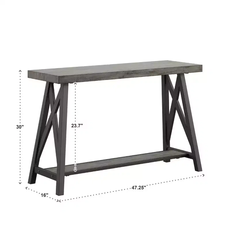 Westyn Console Table with Shelf - iNSPIRE Q