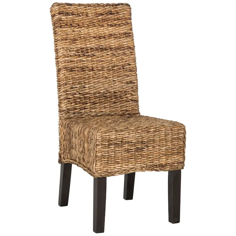 SAFAVIEH Meline Natural Dining Chair (Set of 2) - 17.3 x 24 x 38.5 - 17Wx24Dx39H