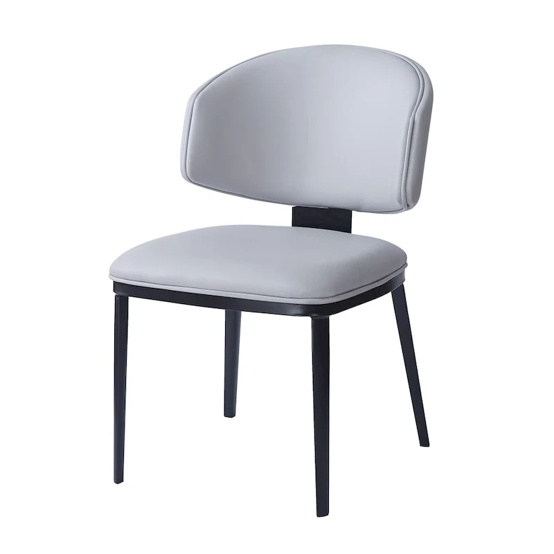 '- PU Leather Upholstered Dining Chairs