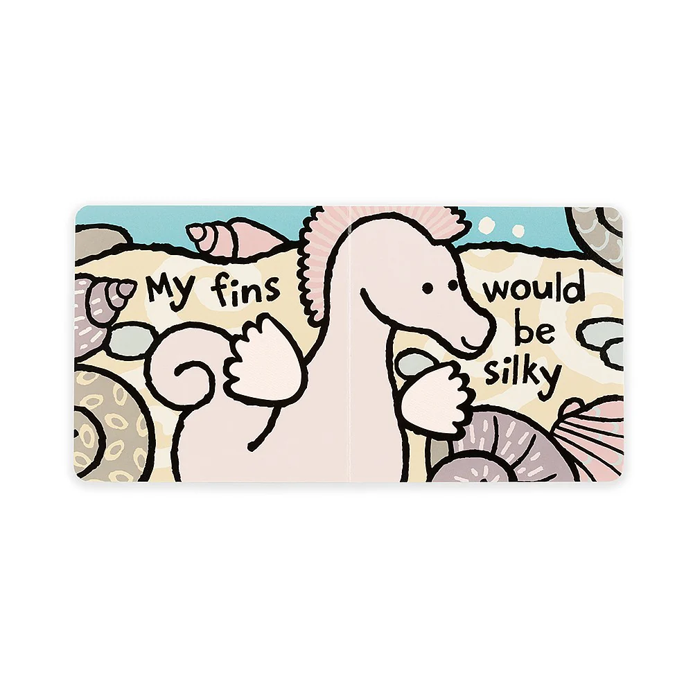 Jellycat Book If I Were a Seahorse 15cm