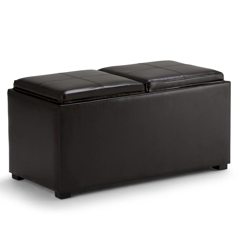 WYNDENHALL Franklin Upholstered 3-piece Ottoman Set