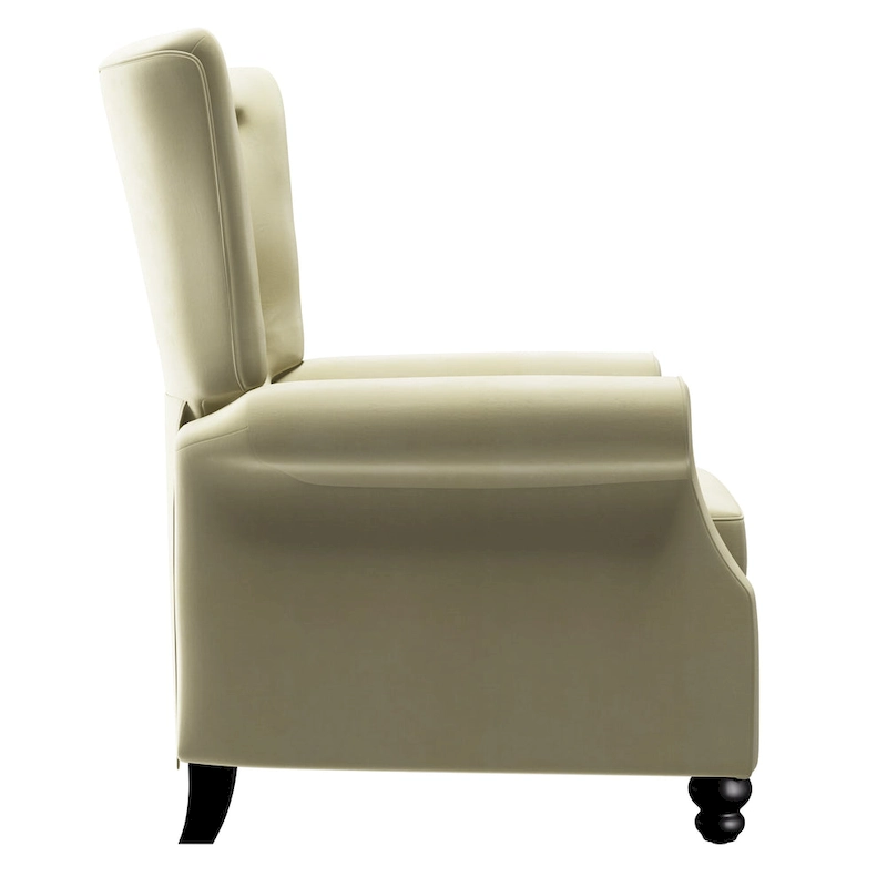 Copper Grove Plush Pushback Recliner Chairs (Set of 2)