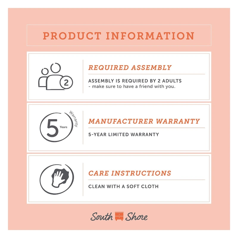 South Shore Bebble Nightstand