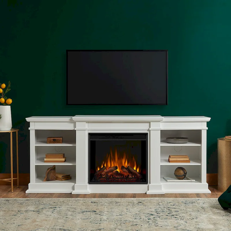 Fresno 72  Media Electric Fireplace by Real Flame