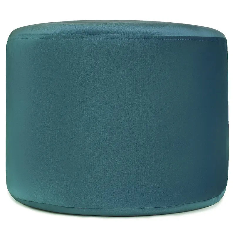 Gouchee Home Belgique Velvet Pouf Ottoman