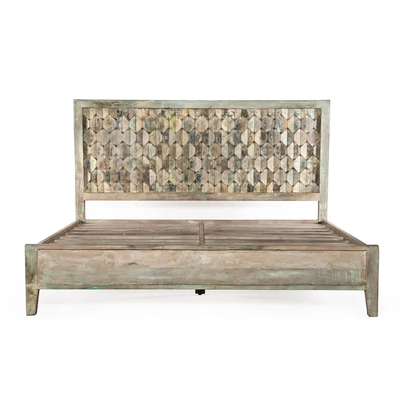 Cordoba Vintage Reclaimed Teak Bed