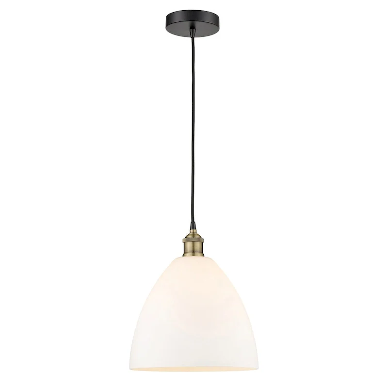 Innovations Lighting Edison Dome - 1 Light 12  Cord Hung Mini Pendant
