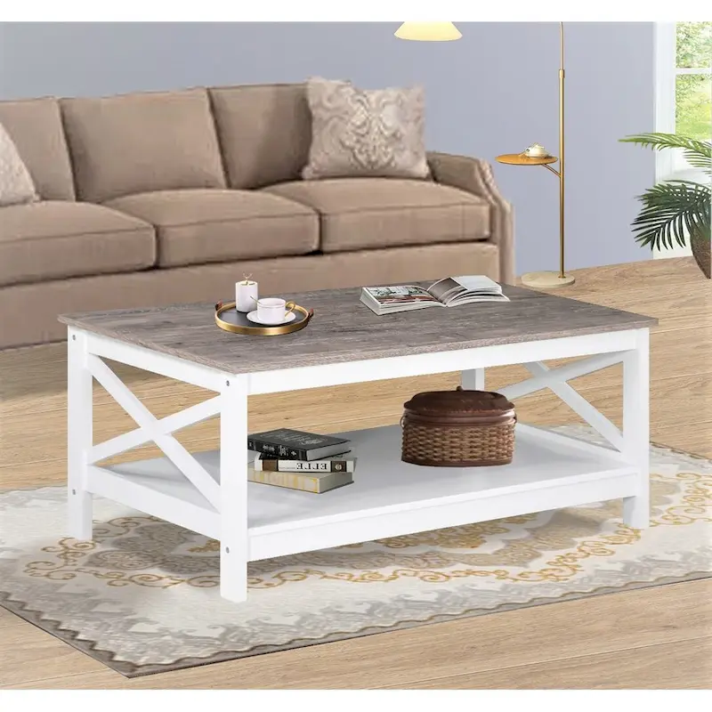 Saint Birch Lambert Modern Farmhouse Coffee Table