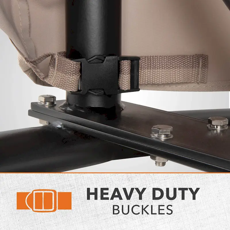 Modern Leisure Monterey Patio Egg Chair Cover, 45 L X 42 W X 75 H, Beige - 45  x 42  x 75