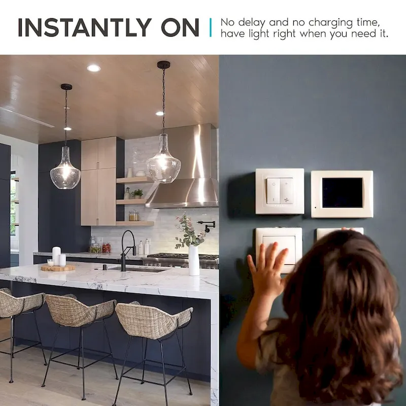 Luxrite A19 LED Light Bulb 100W Equivalent 3500K 1600 Lumens Dimmable 15W Enclosed Fixture Rated E26 Base 16 Pack