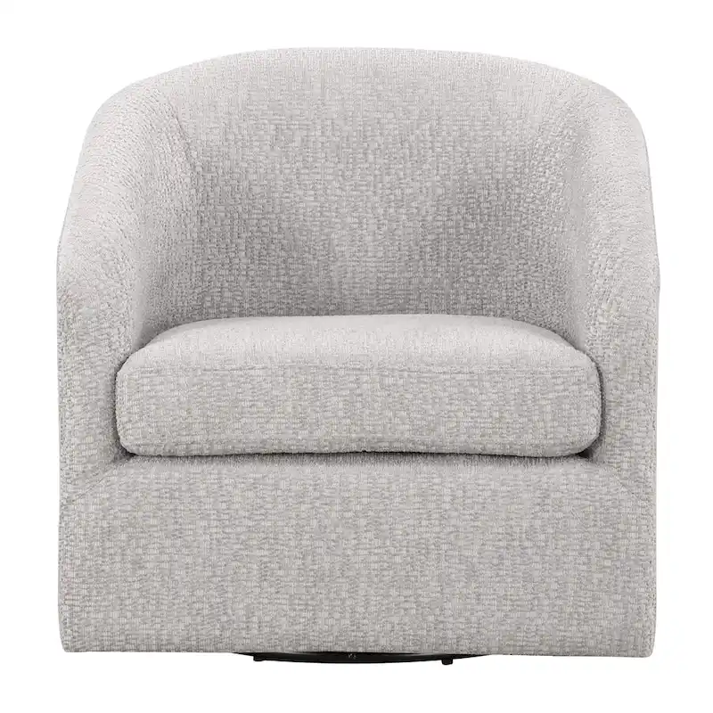 Parker Swivel Tub Chair in Sterling